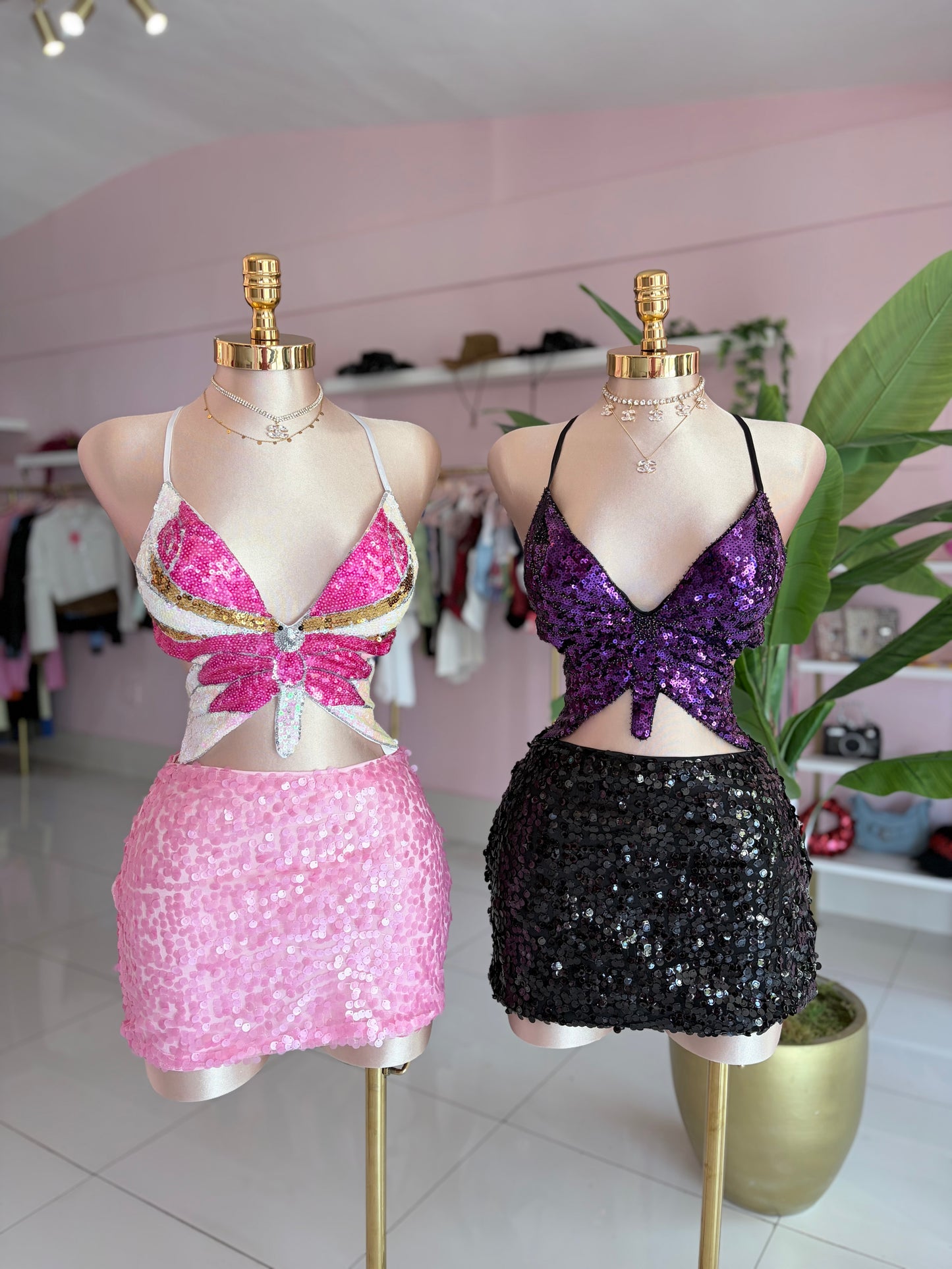 Sequins colors Skirt