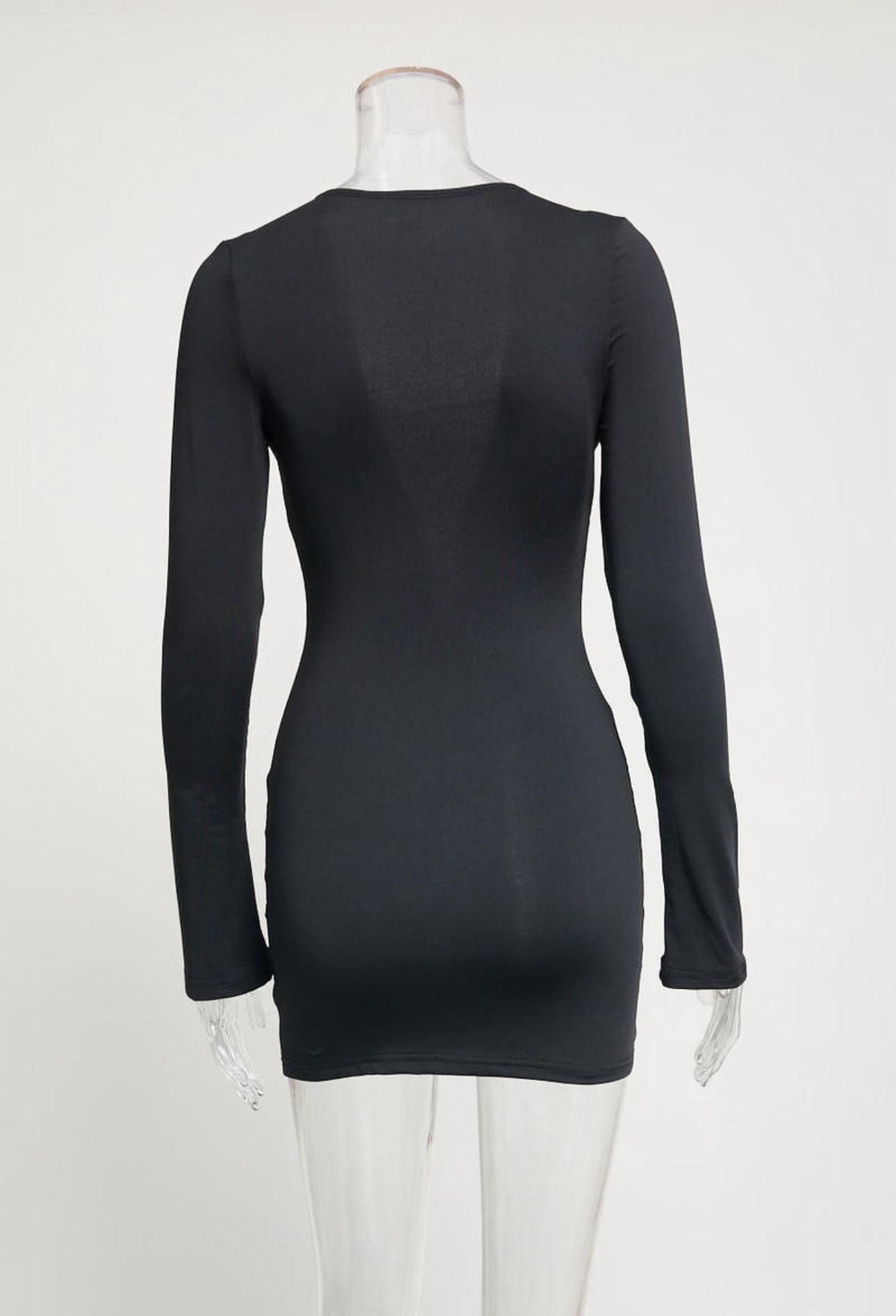 Escote bodycon dress