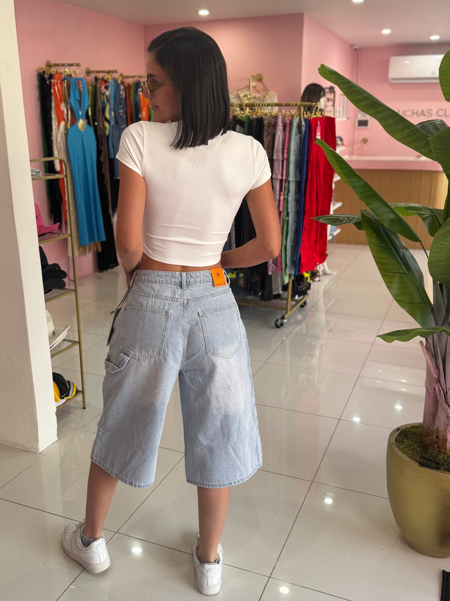 Bermudas Light Denim
