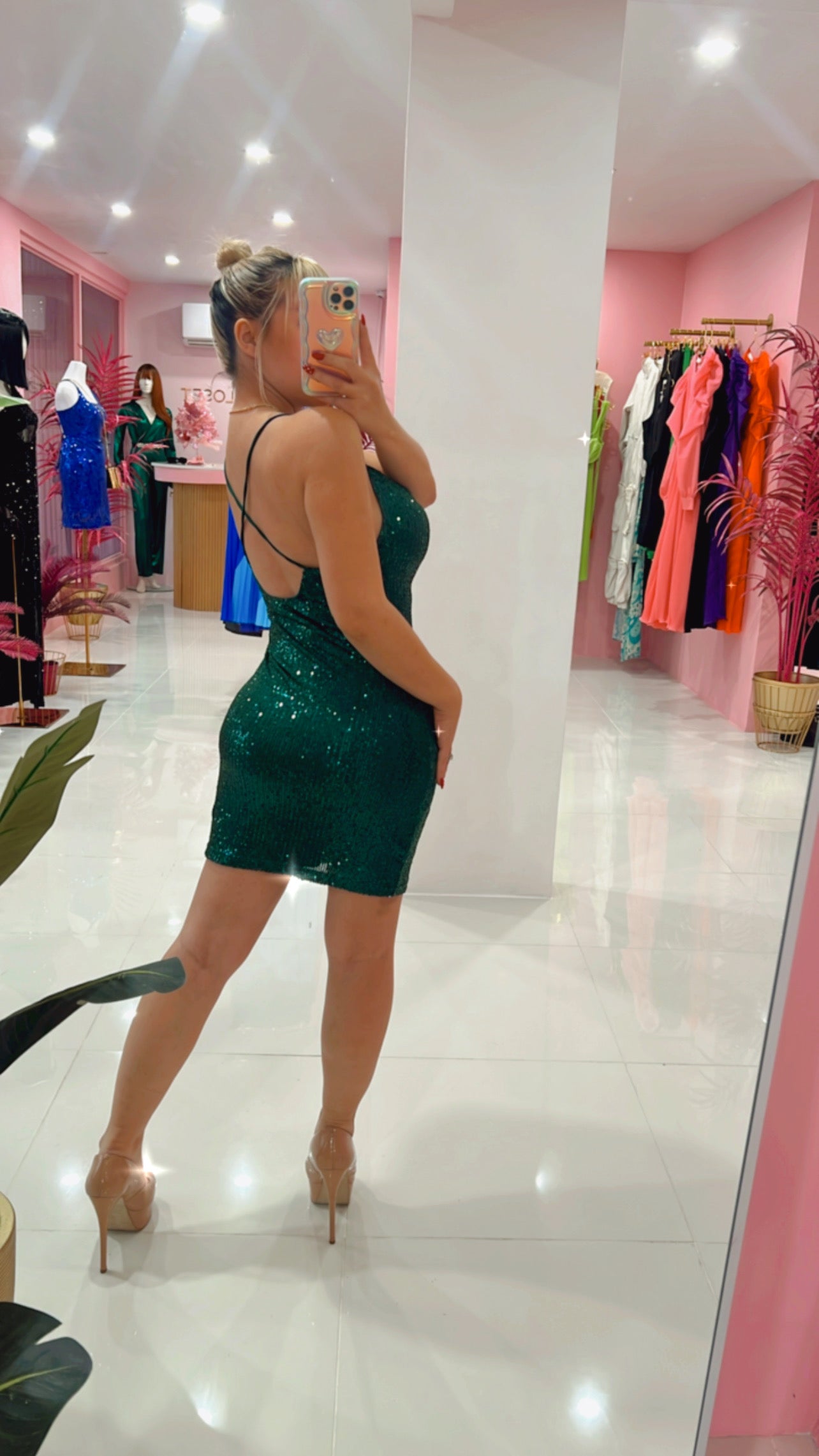 Sequins fiesta dress