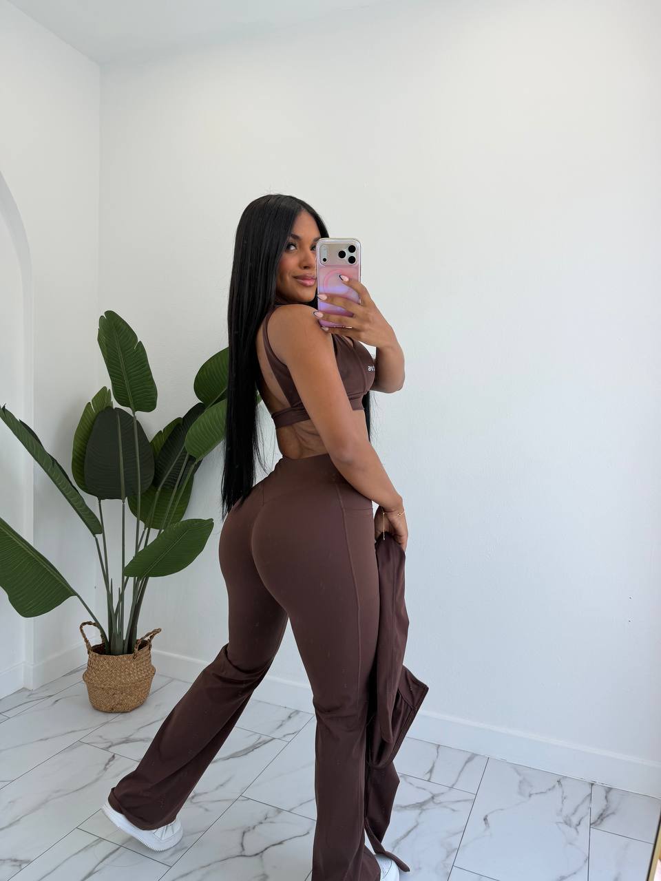 Tri-fit palazzo set