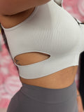 Grey Sport Top