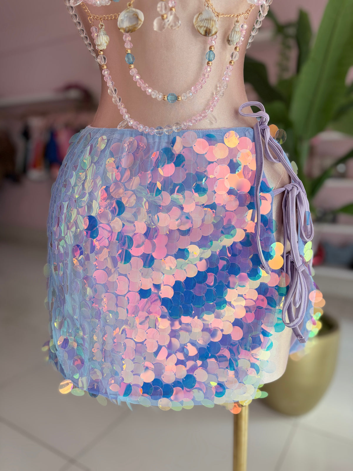 Amarradita Sequins Skirt