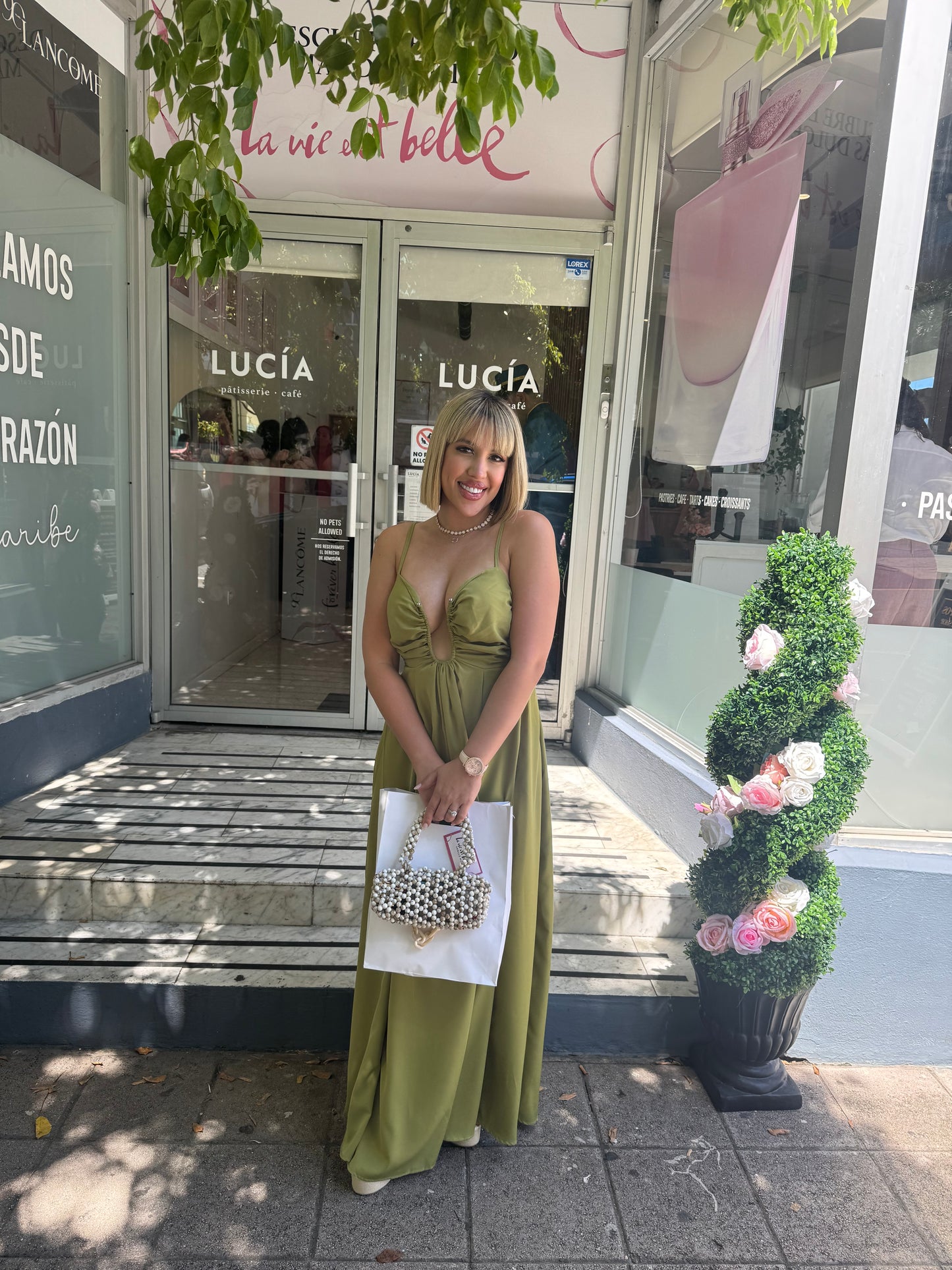 Olive Maxi dress