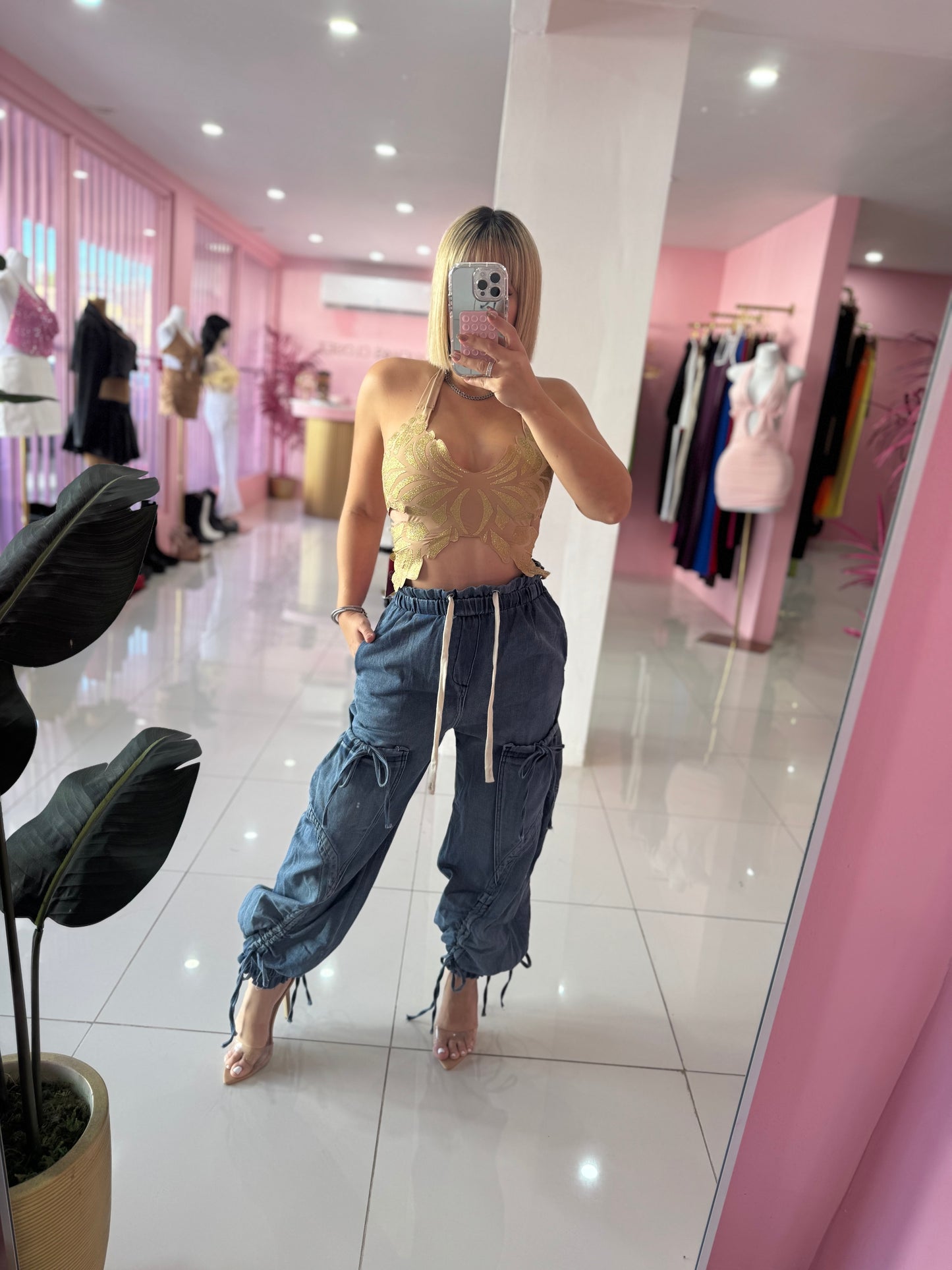 Mariposa nude Top