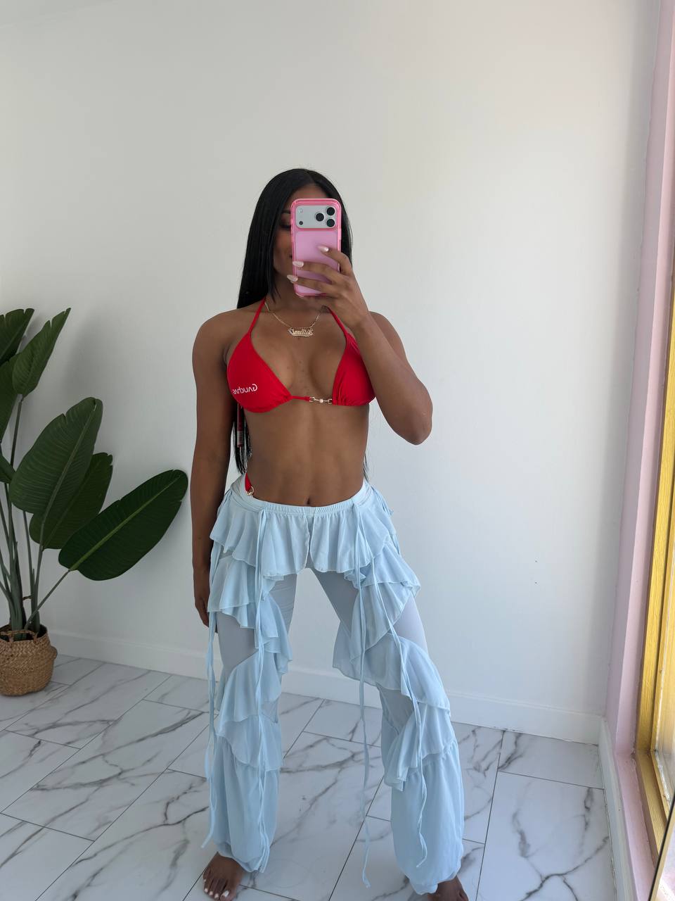Tendencia mesh pant
