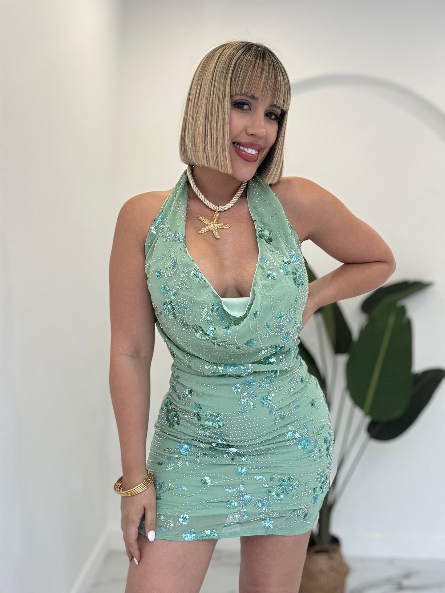 Fancy Halter dress