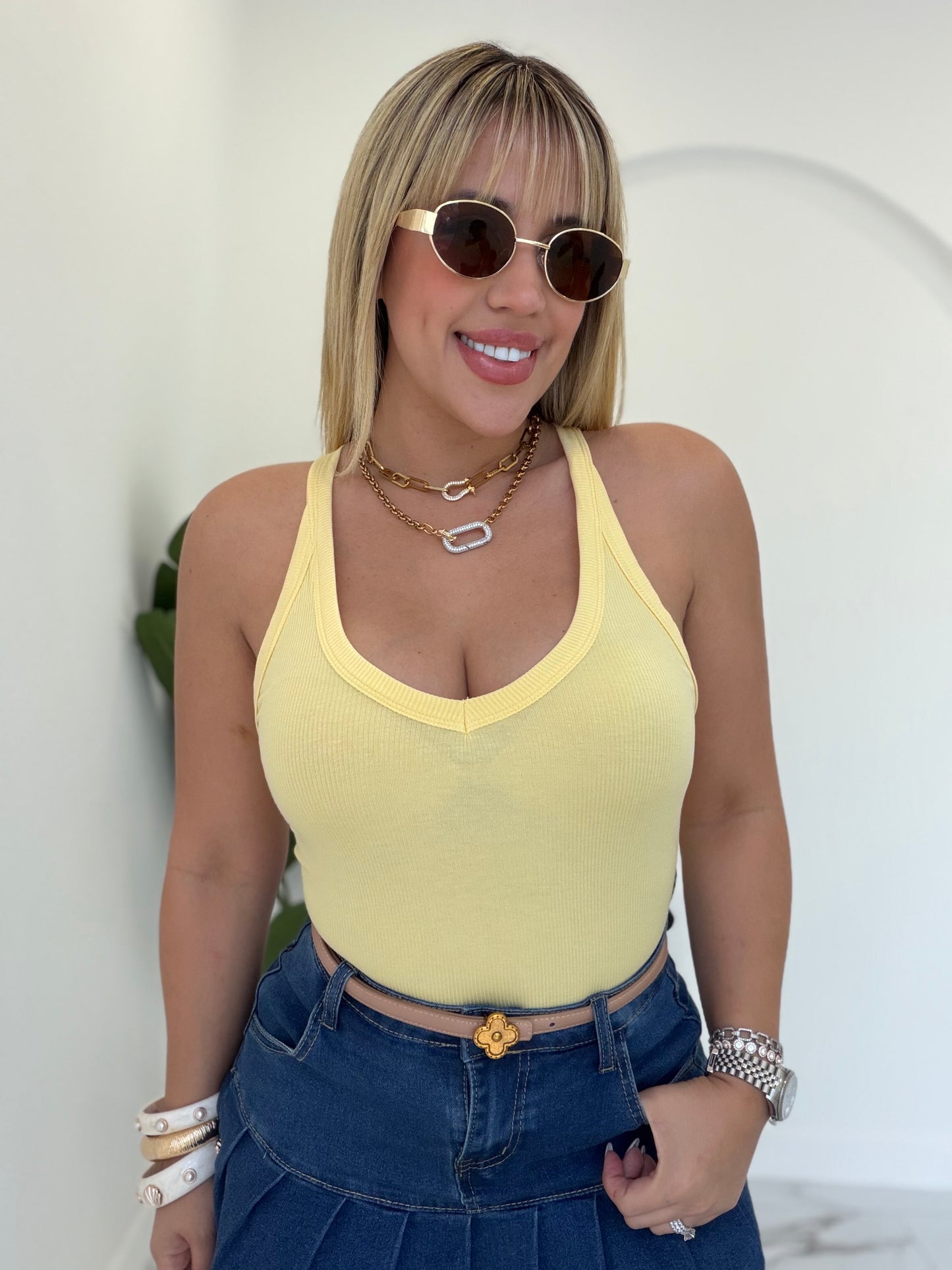 Spandex Camisilla