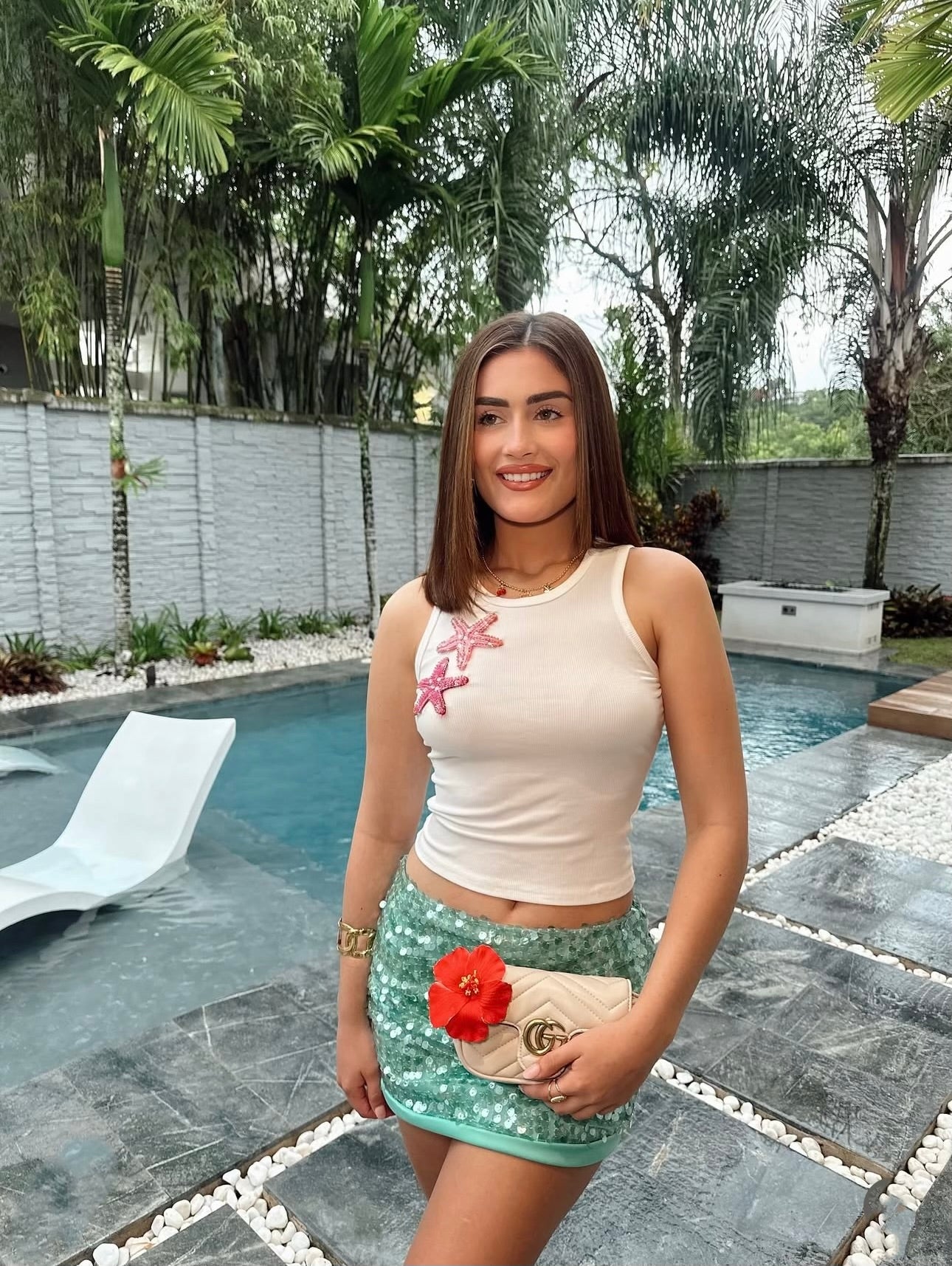 Star Pink Camisilla
