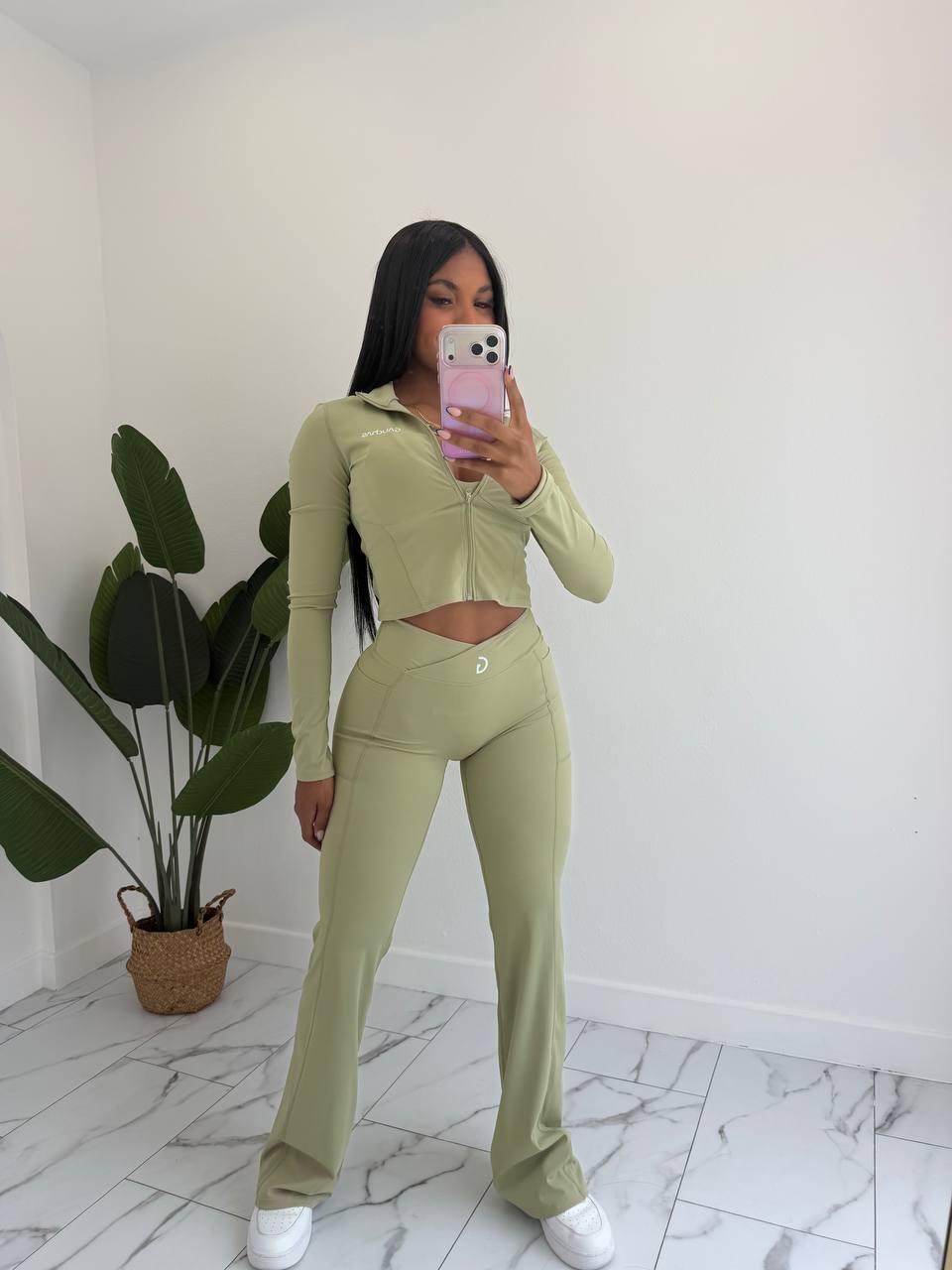Tri-fit palazzo set