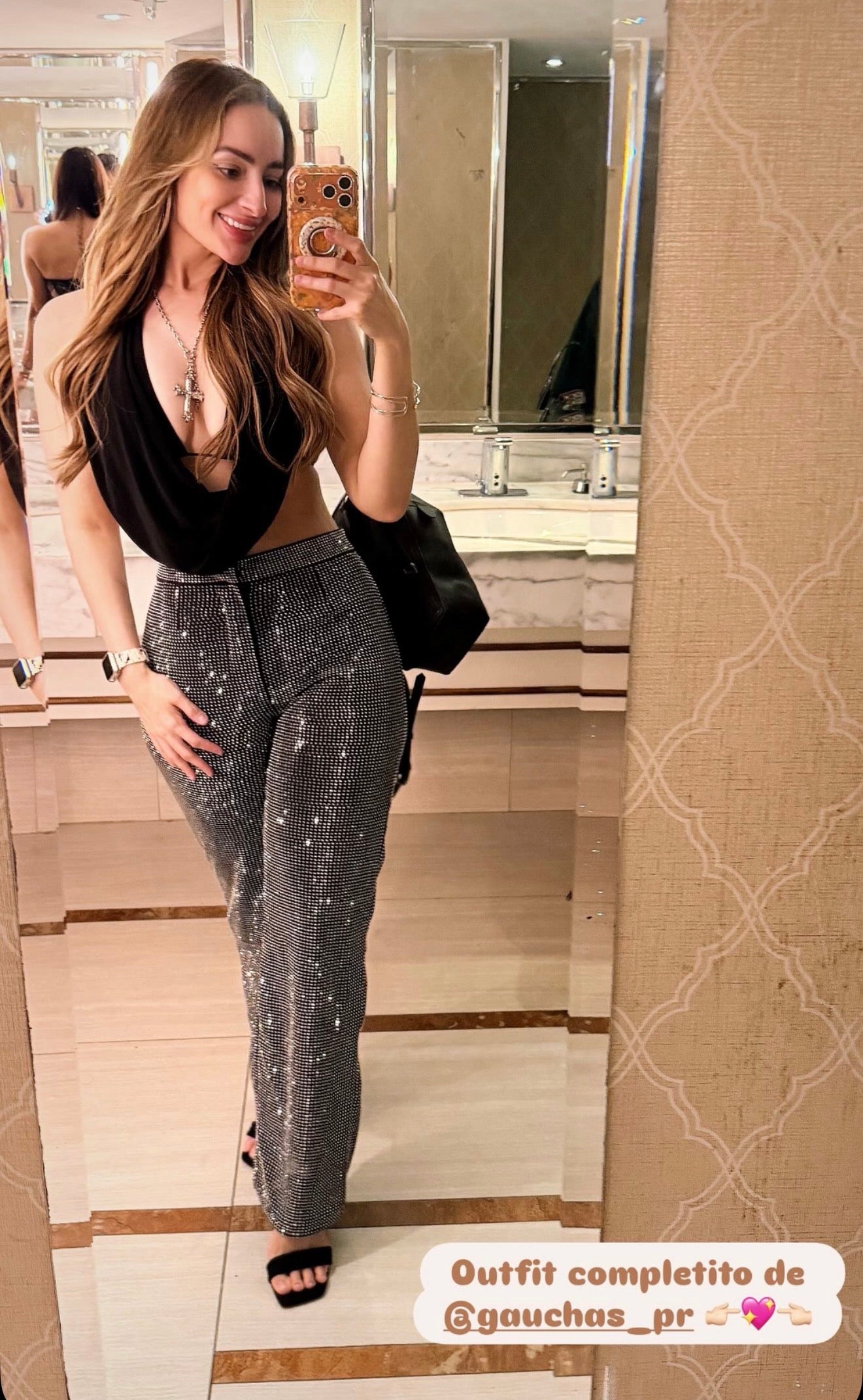 Rhinestone Diva Pant