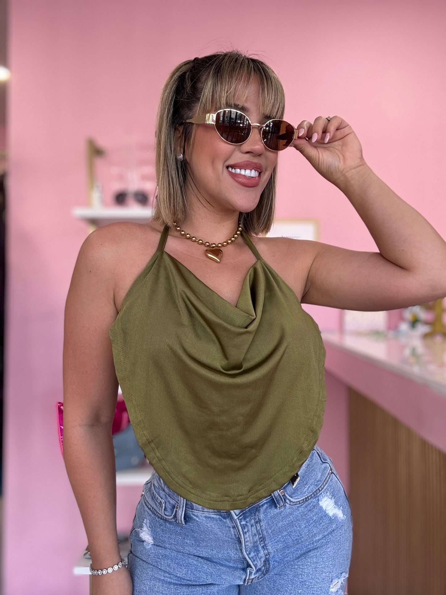 Olive Top