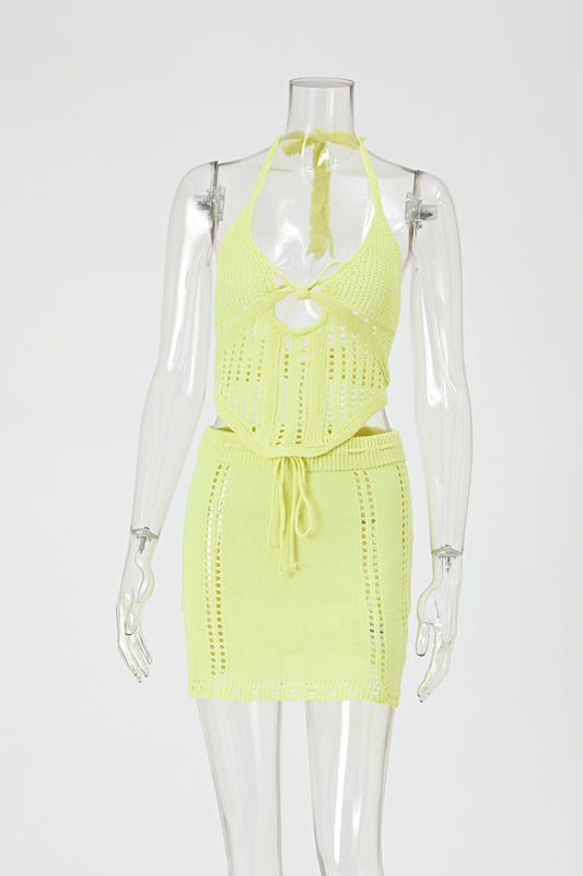 Crochet Yellow set