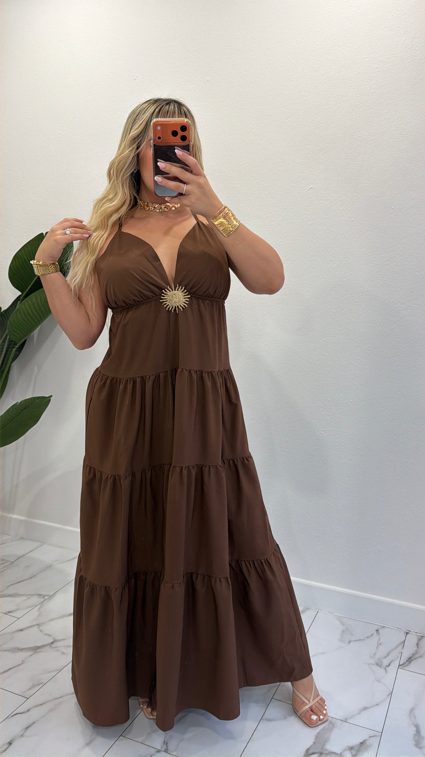 Sun maxi dress
