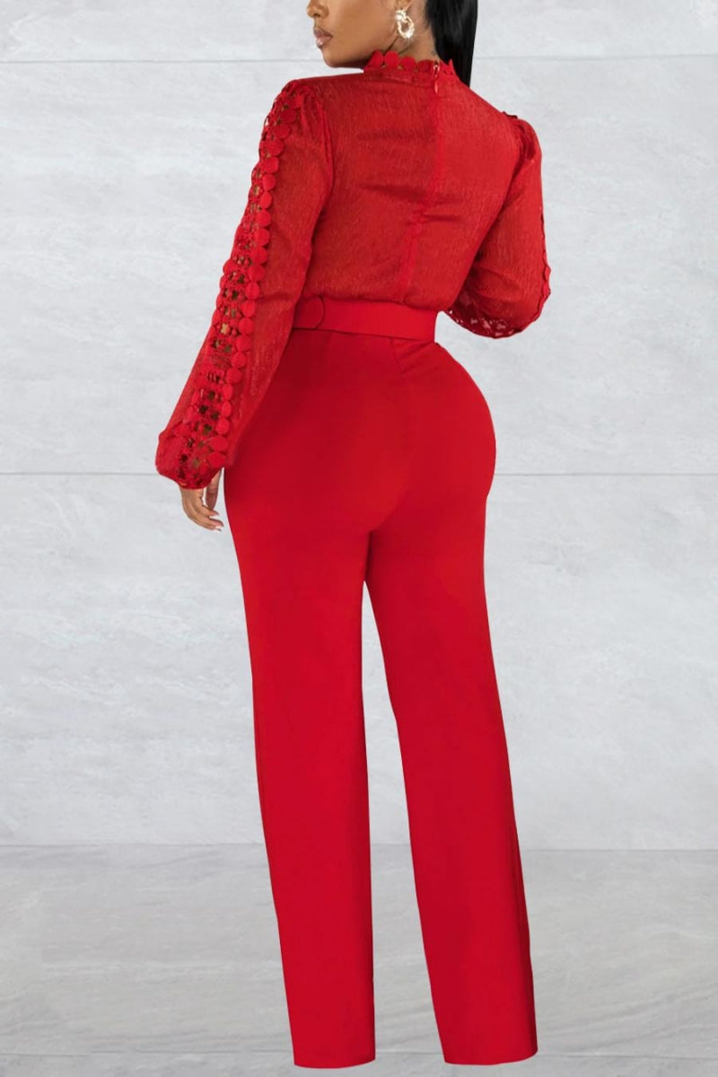 Jumpsuit elegant Red