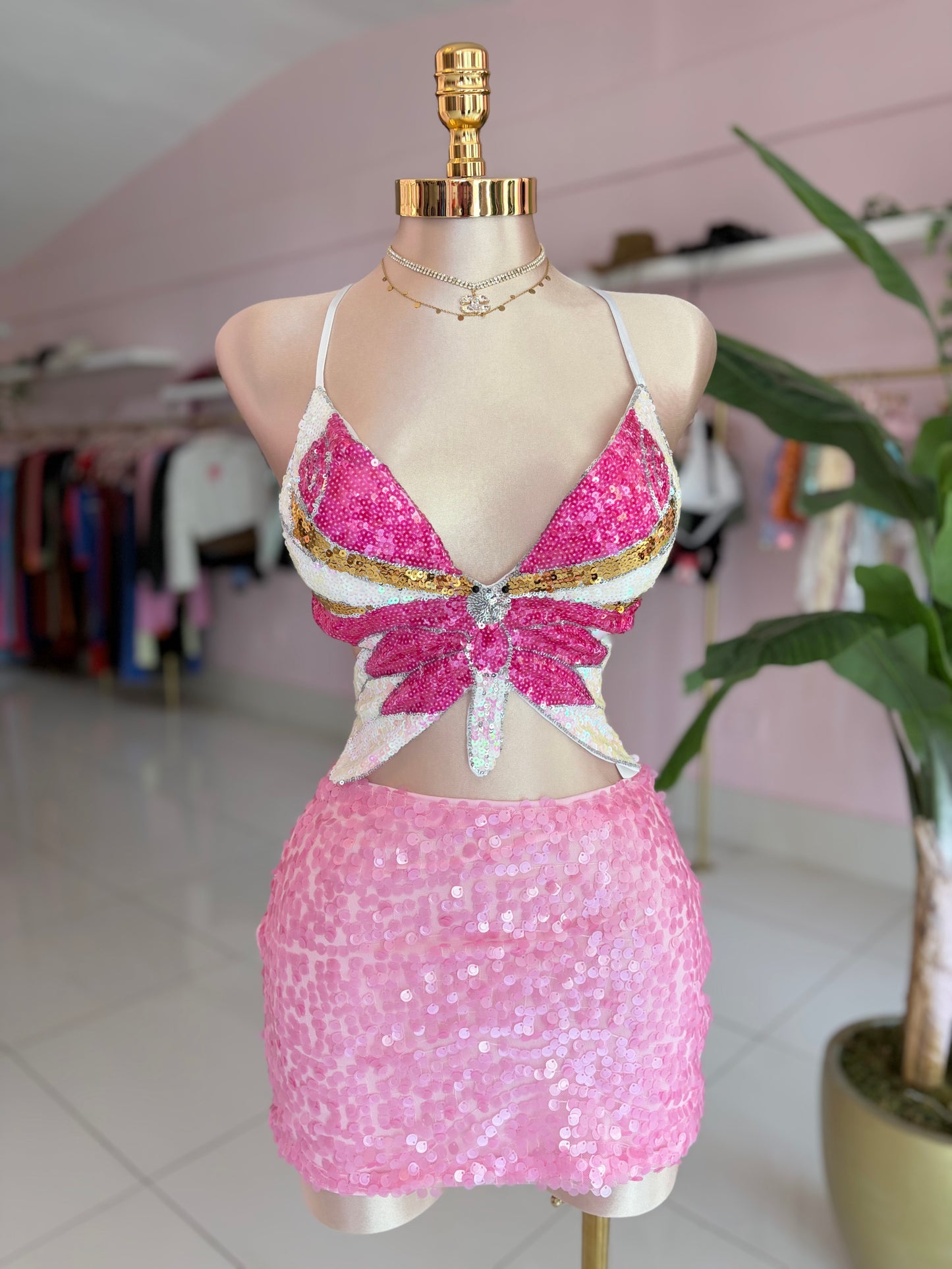 Sequins colors Skirt