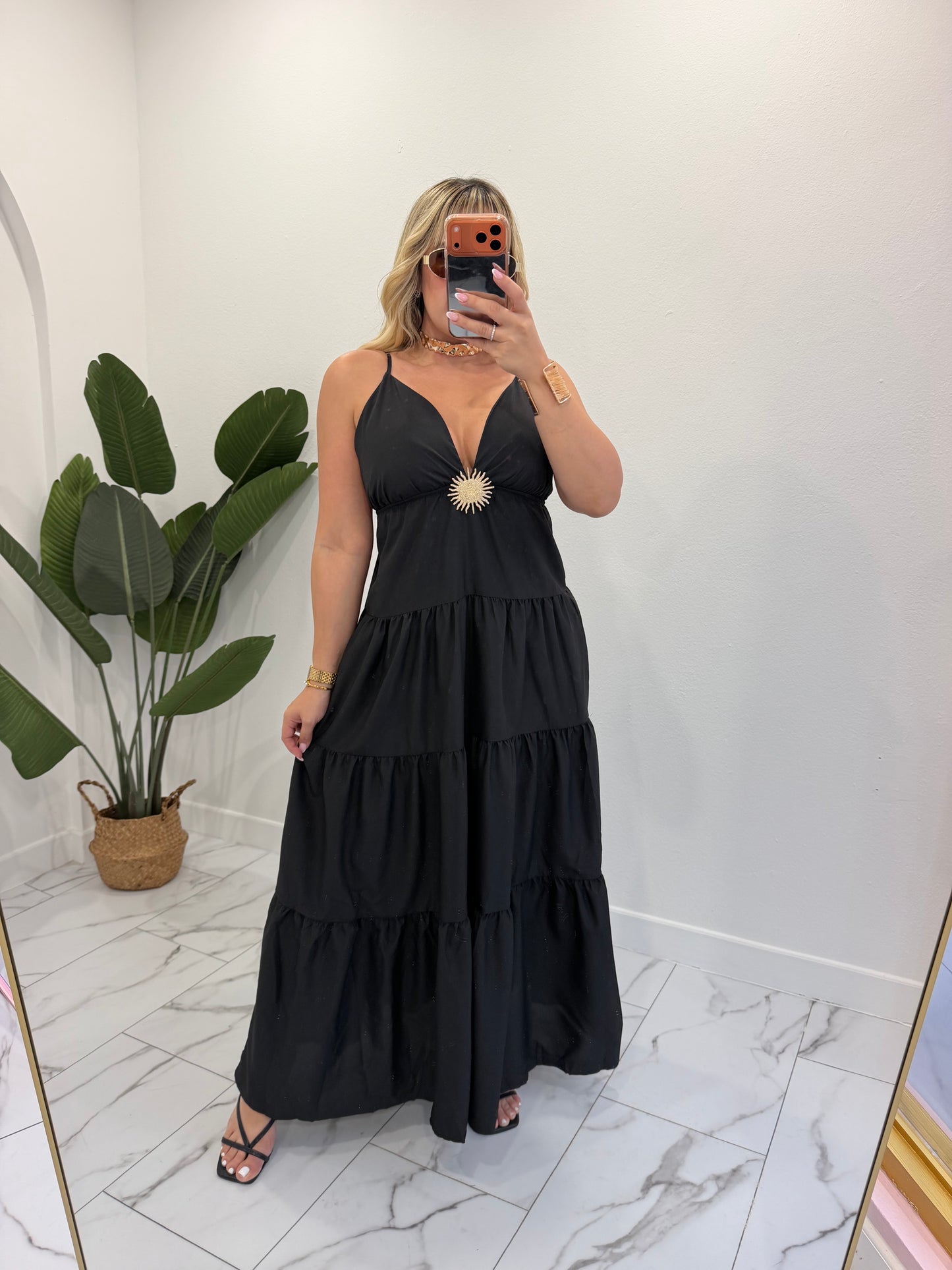 Sun maxi dress