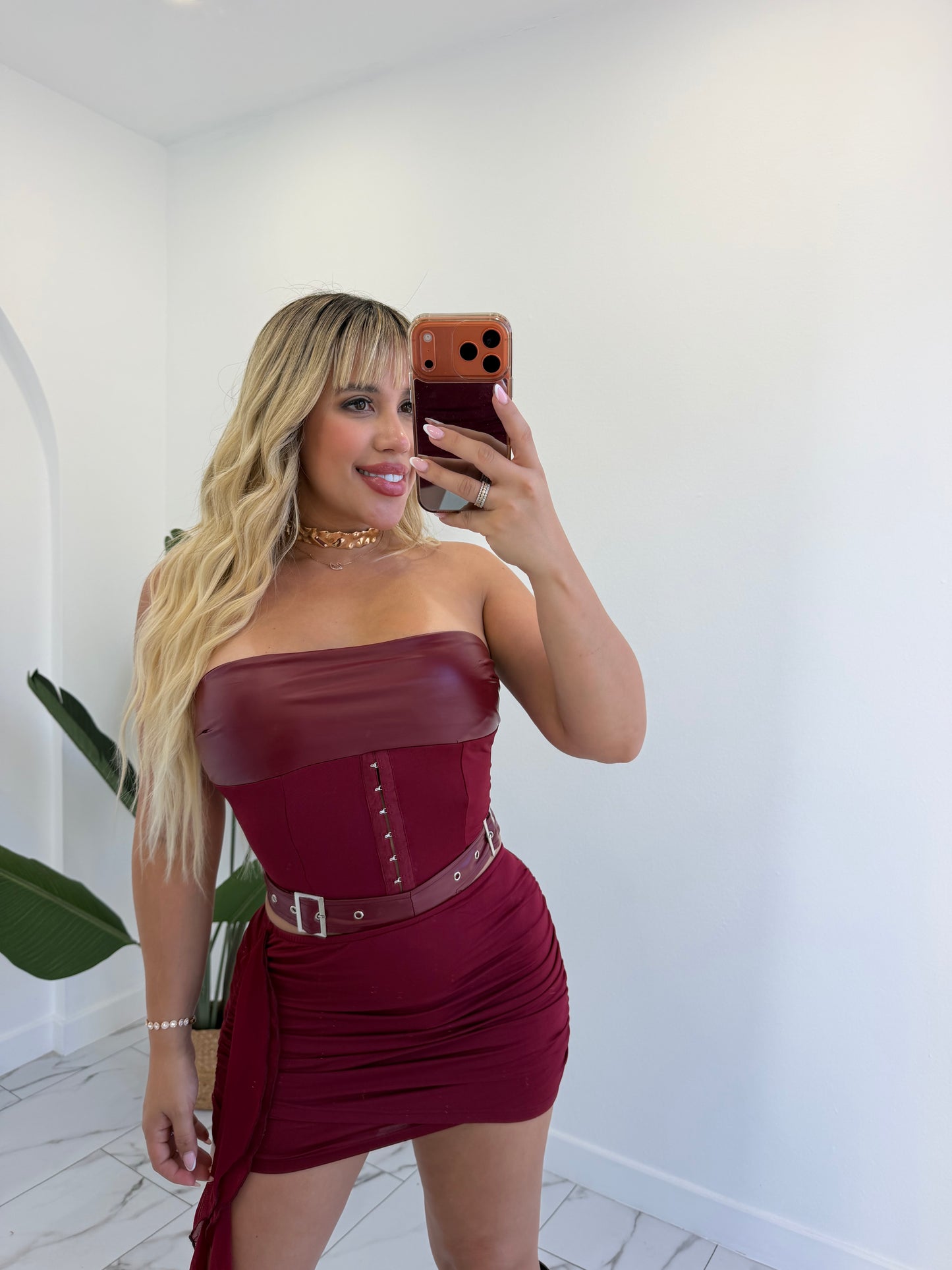 Leather vip set