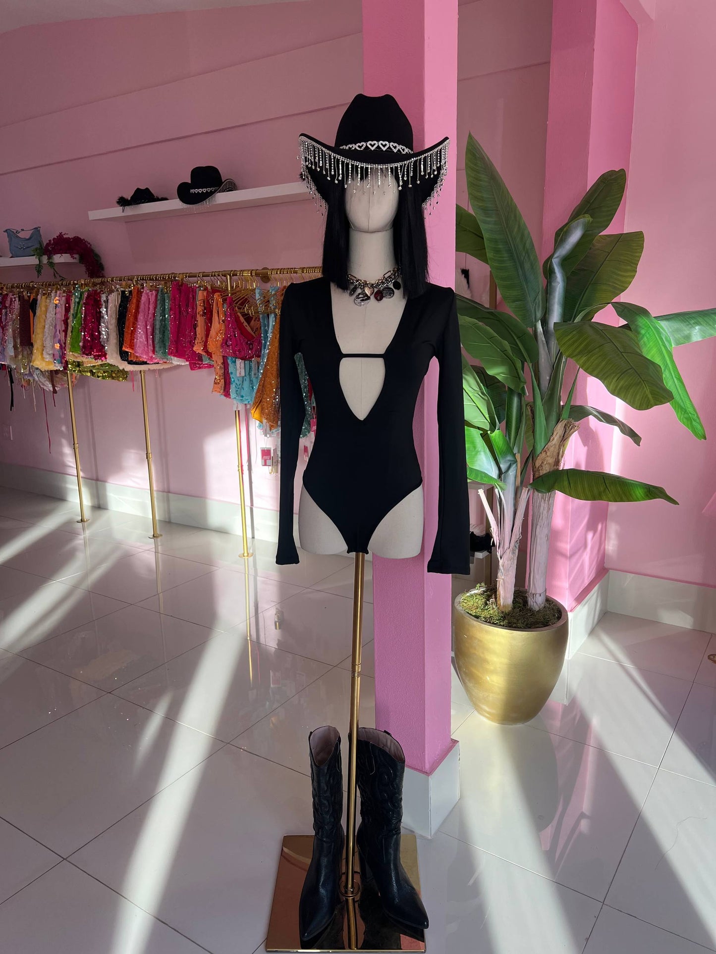 Spandex Body manga larga