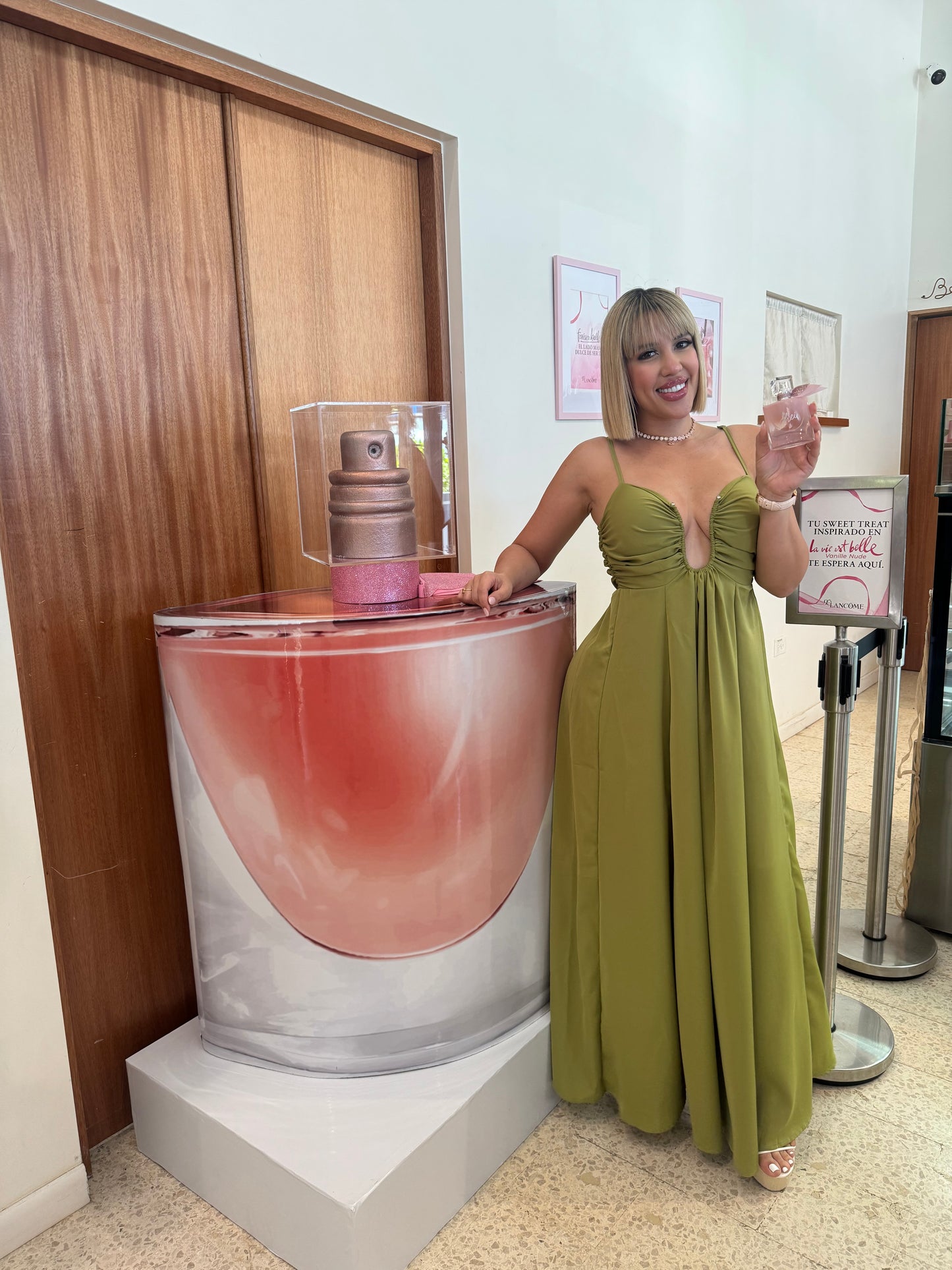 Olive Maxi dress