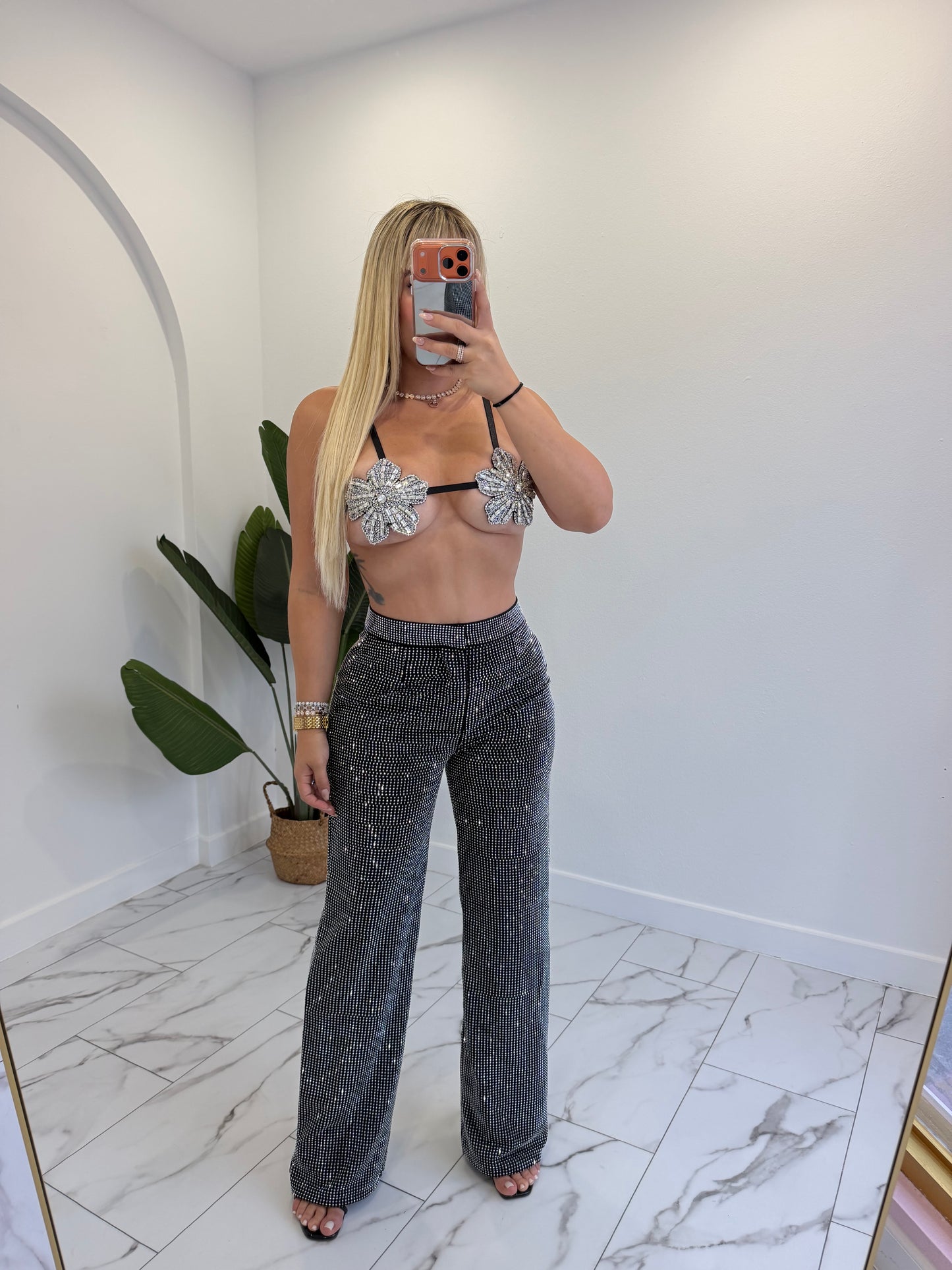 Sexy flower top