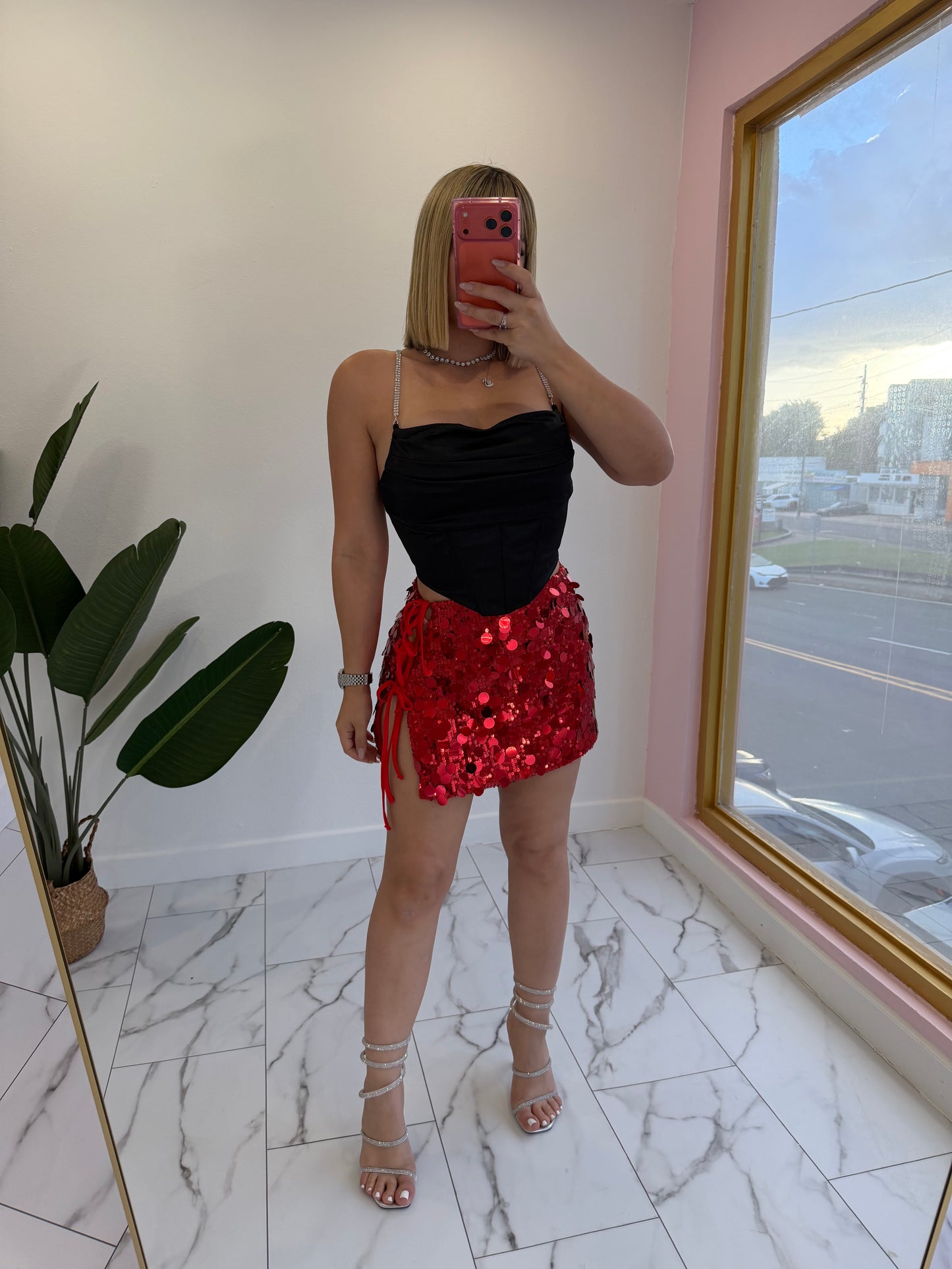 Amarradita Sequins Skirt