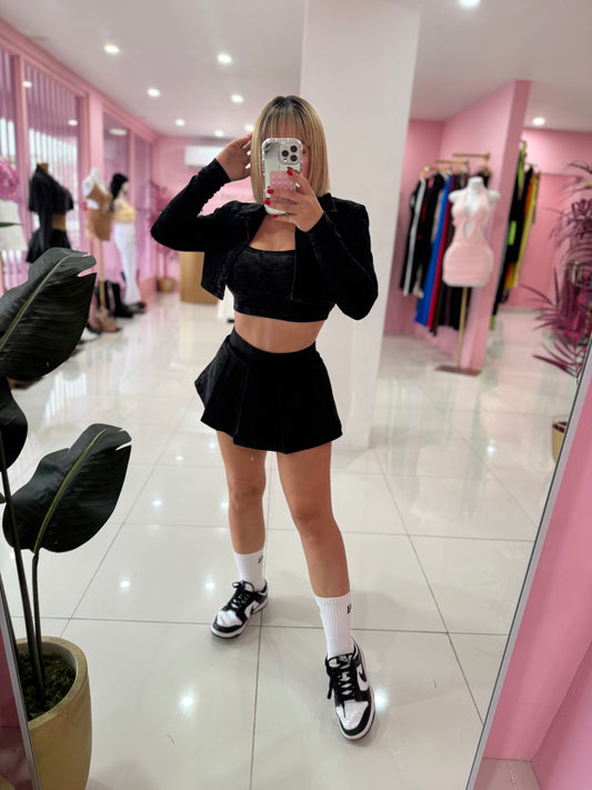 Marmol Skort Jacket Set (3 piezas)