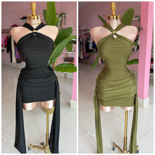 Satin Dinner Dress