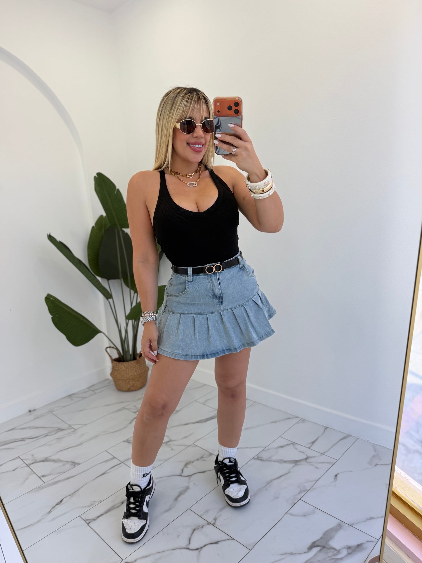 RBD Denim Skort