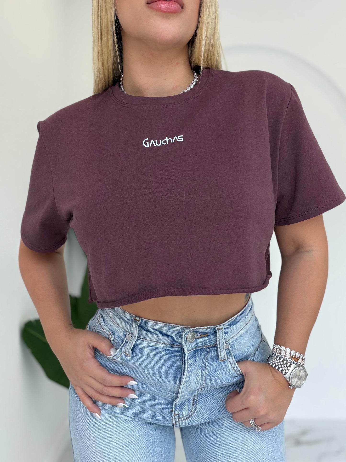 Crop top oversize G