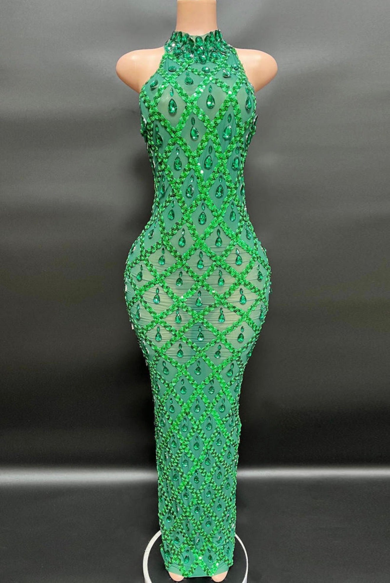 Rhinestone Lux Dress