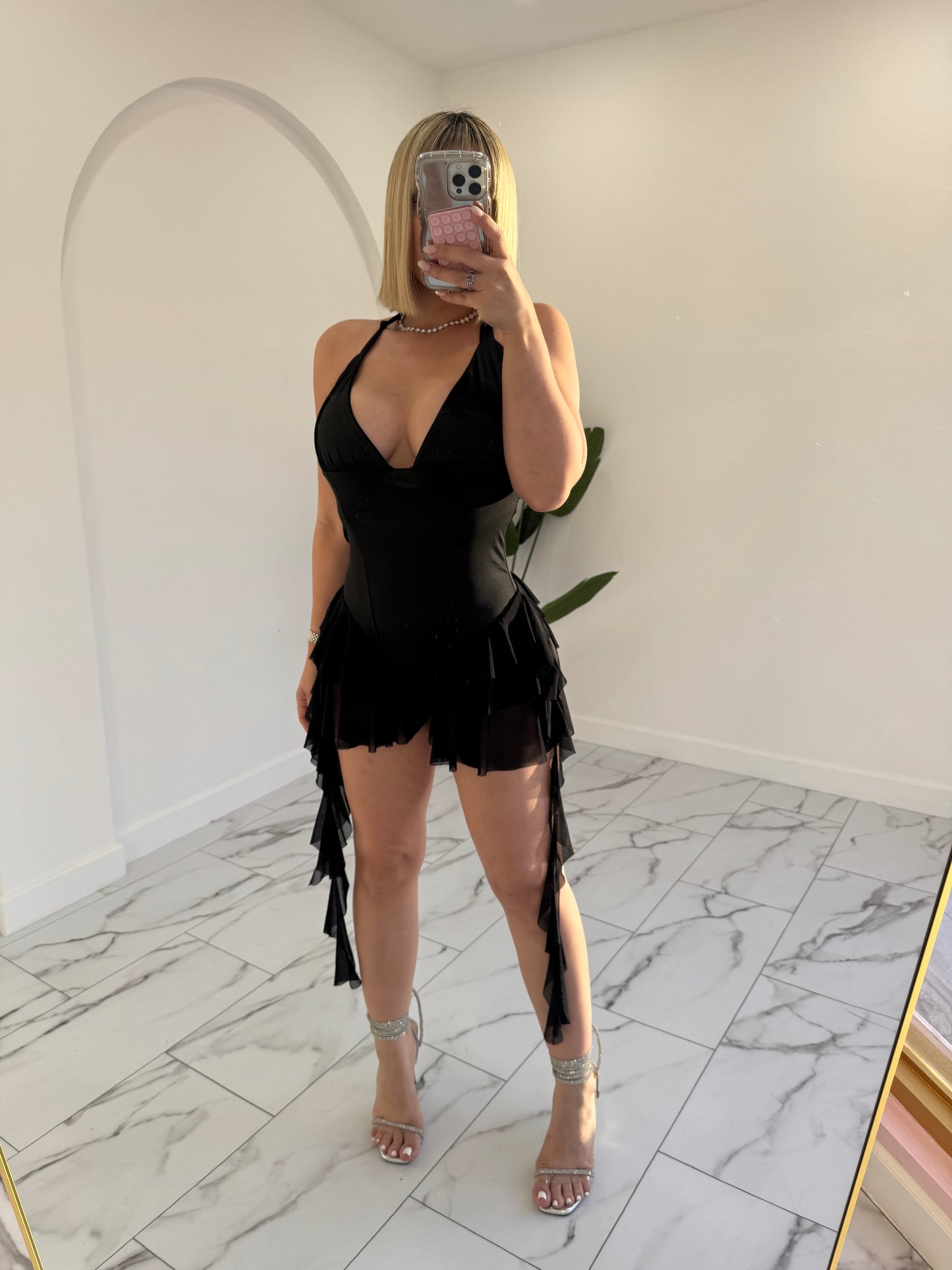 Romper Sexy Mesh