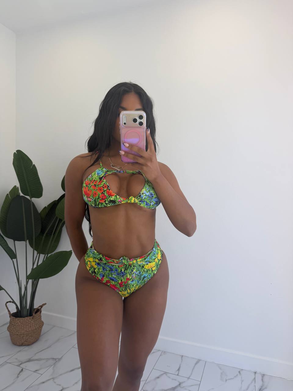 Flower G bikini set