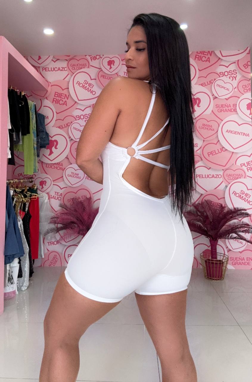 Sexy back romper sport