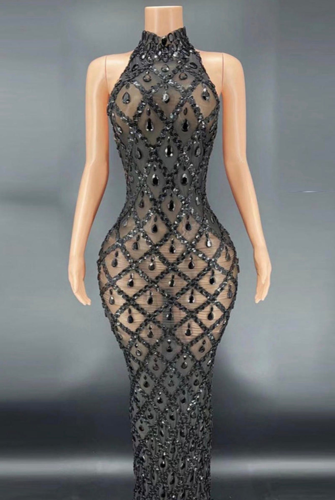 Rhinestone Lux Dress