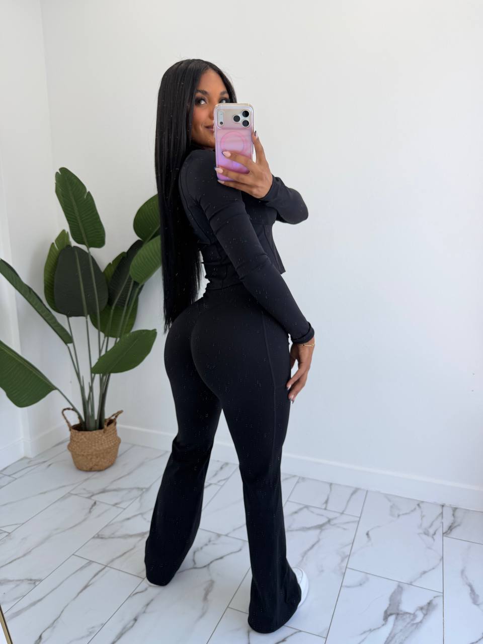 Tri-fit palazzo set