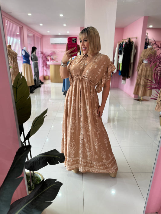 Boho Maxi Dress (medium)