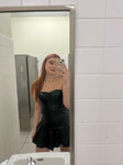 Leather tablitas Skirt