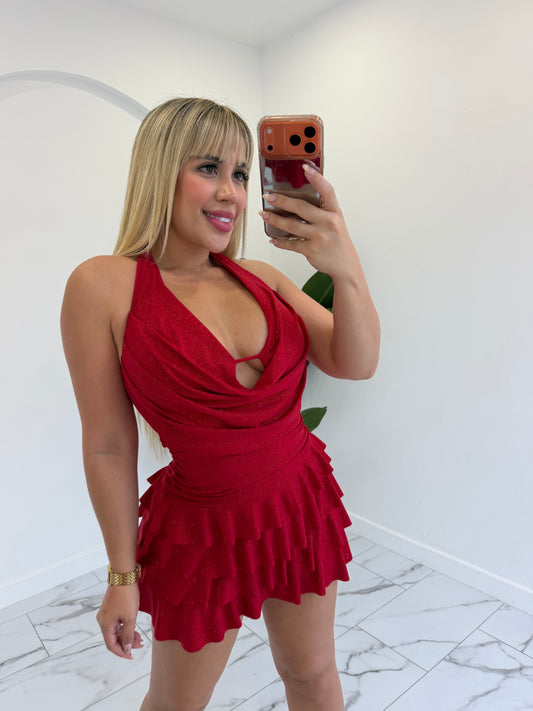 Night Halter Dress