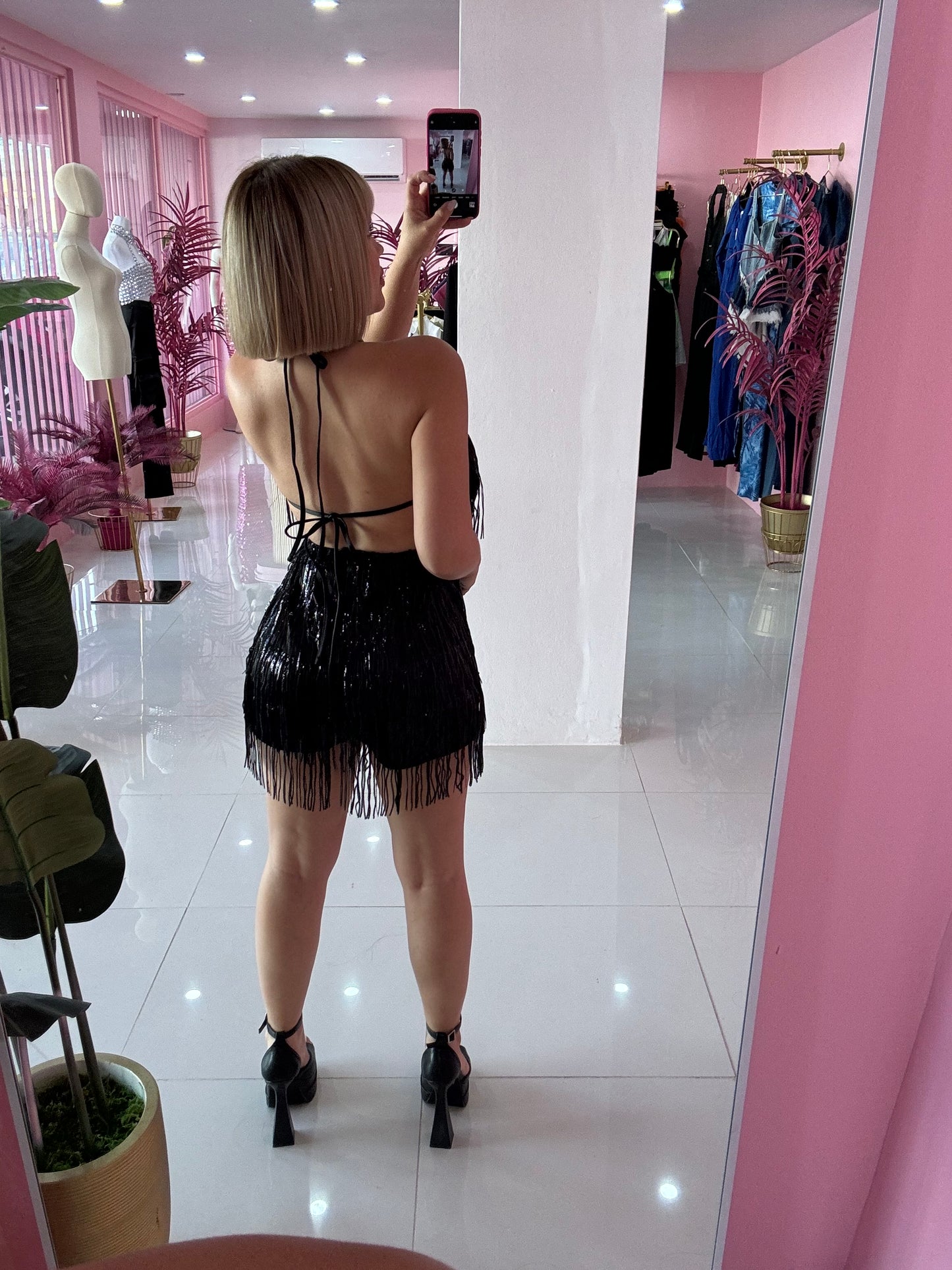 Romper sequins Flecos