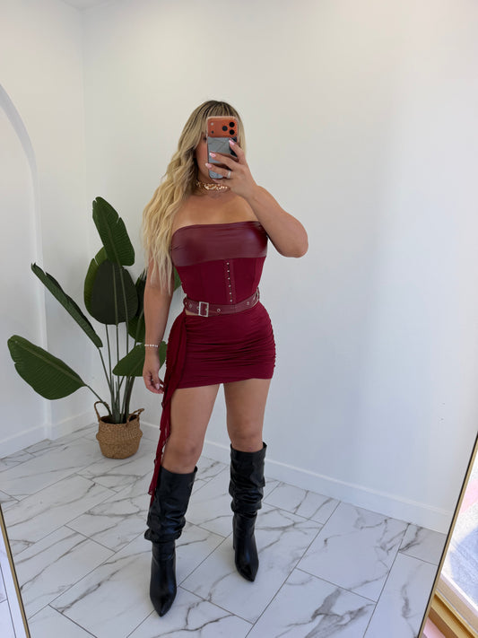 Leather vip set