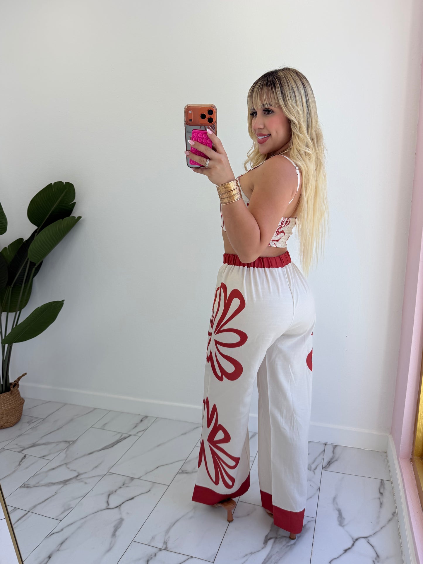 Ivory Flower Set
