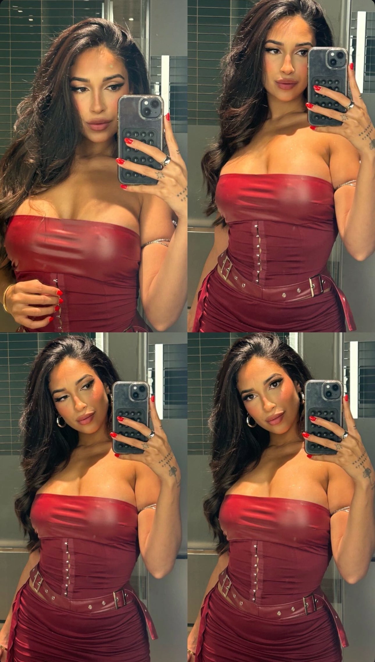 Leather vip set