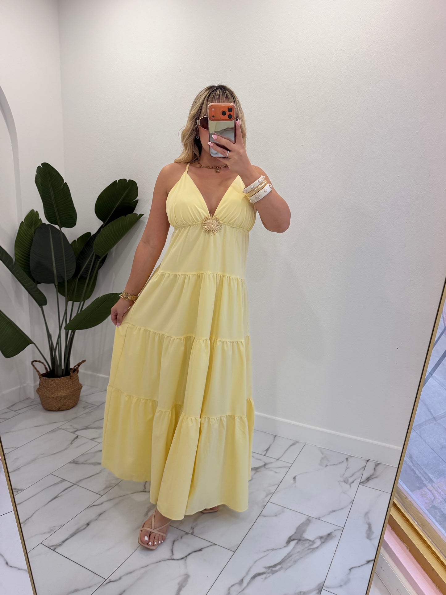 Sun maxi dress