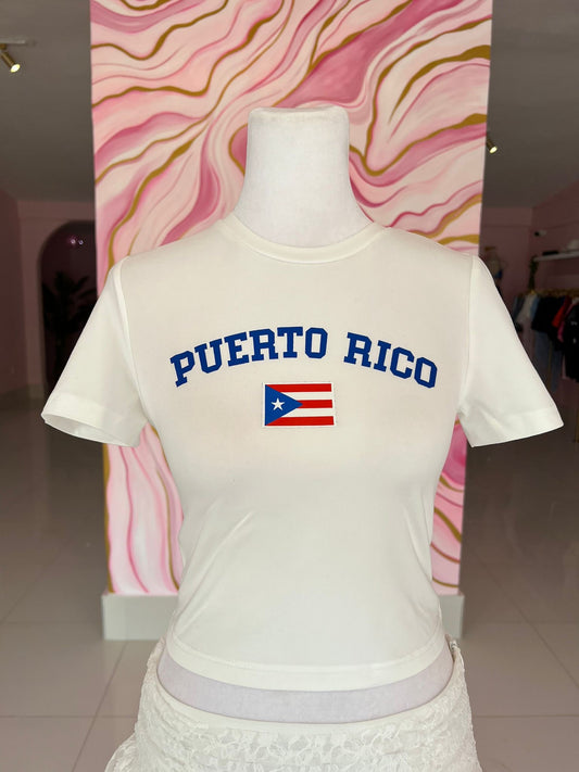Blue PR basic top