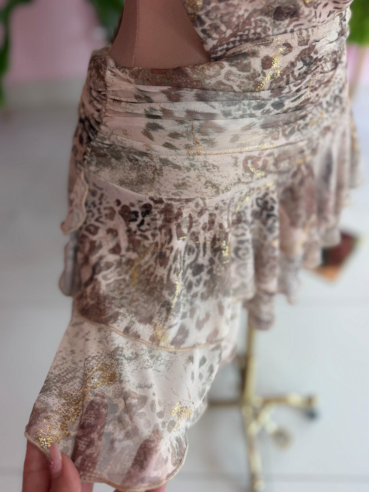Quita leopard dress