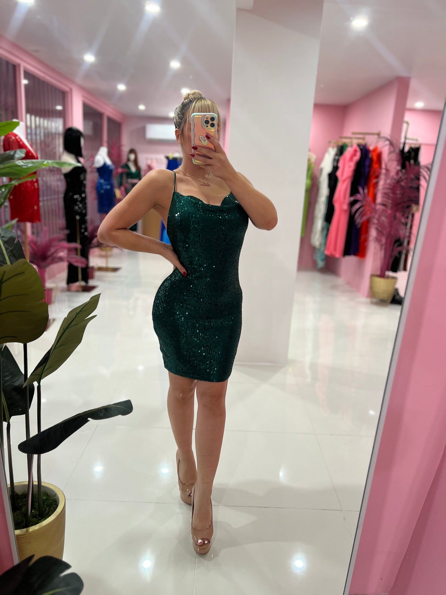 Sequins fiesta dress