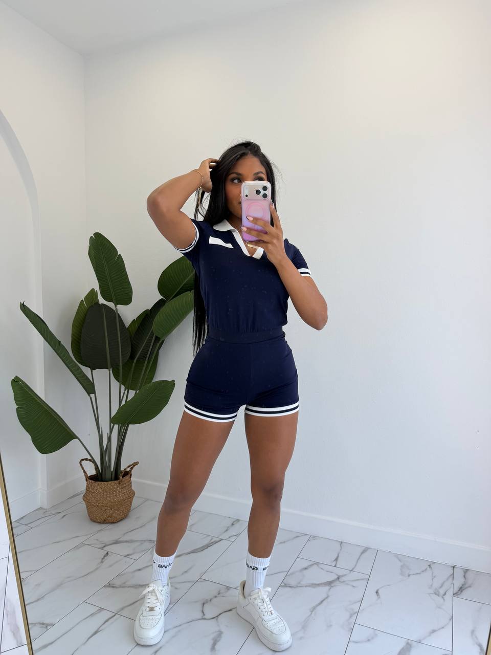Tenis Blue Romper
