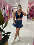 RBD Denim Skort