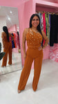 Annie gold fiesta Jumsuit L/XL